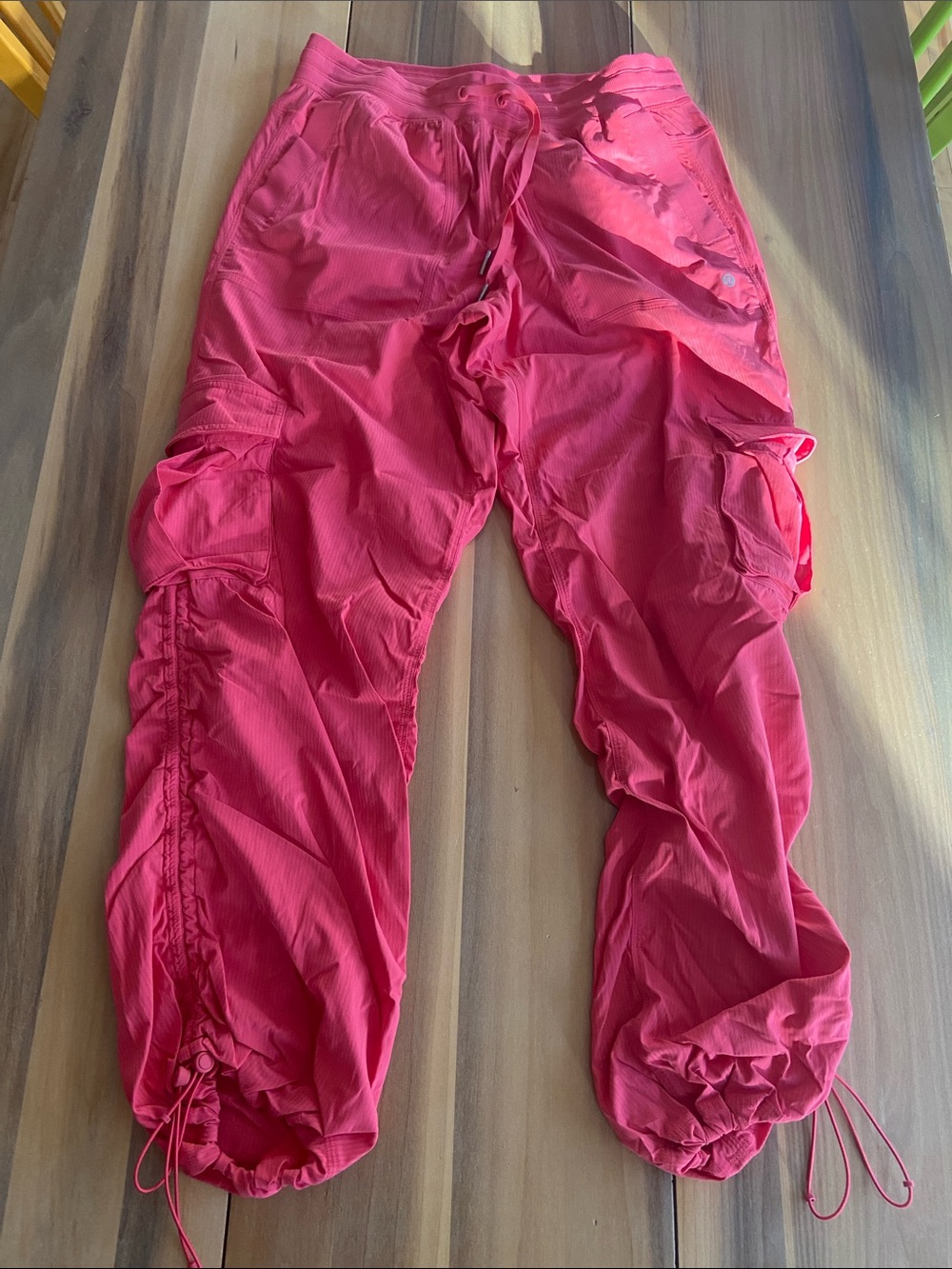 lululemon athletica Pink Cargo Jogger Track Pants